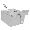Estufa de fritura eléctrica de una sola pantalla de cilindro FY-11L-A freidora freidora comercial freidora de aceite freidora pata de pollo frita equipo de filete de pollo Specification image
